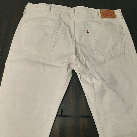 Authentic Levi's 511 Jeans All white - Picture 1 of 3